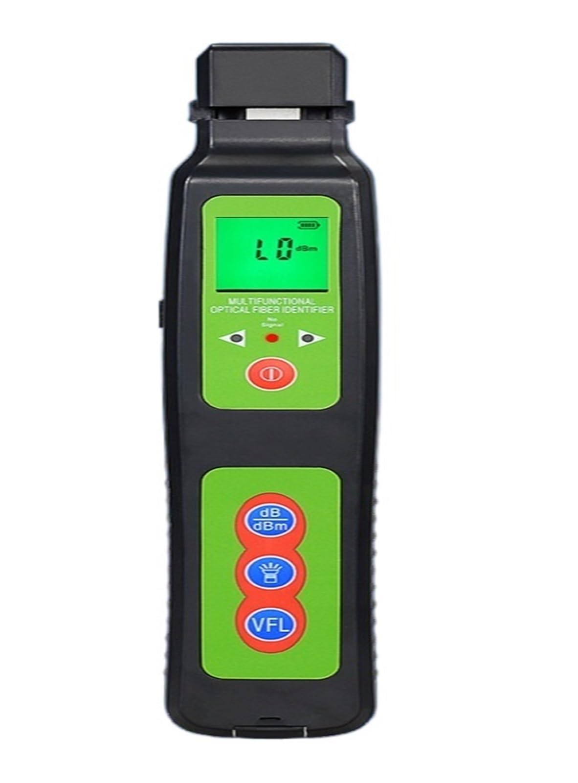 Comprobador de cables de fibra óptica, Identificador de fibra óptica AUA-40D/40A (iluminación LED integrada y VFL de 10 mw), probador de fibra del detector del identificador de fibra viva Herramienta
