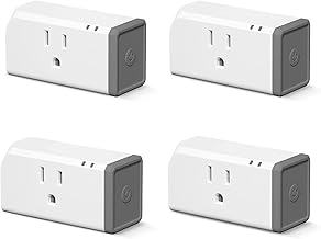 SONOFF S31 Lite 15A WiFi Smart Plug ETL Certified, Smart Socket Outlet Timer Switch, Compatible with Alexa & Google Home Assistant, IFTTT Supporting, No Hub Required,2.4 Ghz WiFi Only 4-Pack