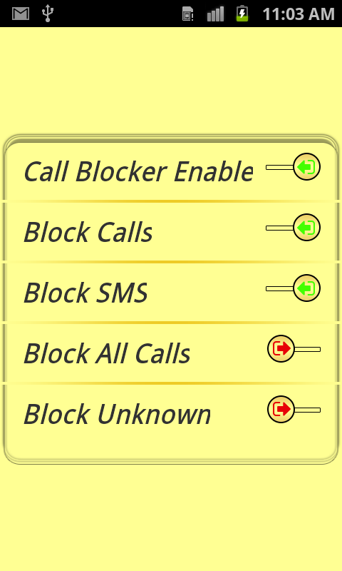 Block callers and sms - App on Amazon Appstore