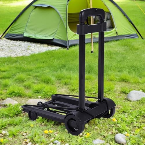 Carrito de compras plegable de hierro liviano resistente para tiendas 6