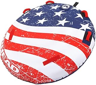 Sportsstuff Stars and Stripes 1, 1 Rider Towable Tube for Boating