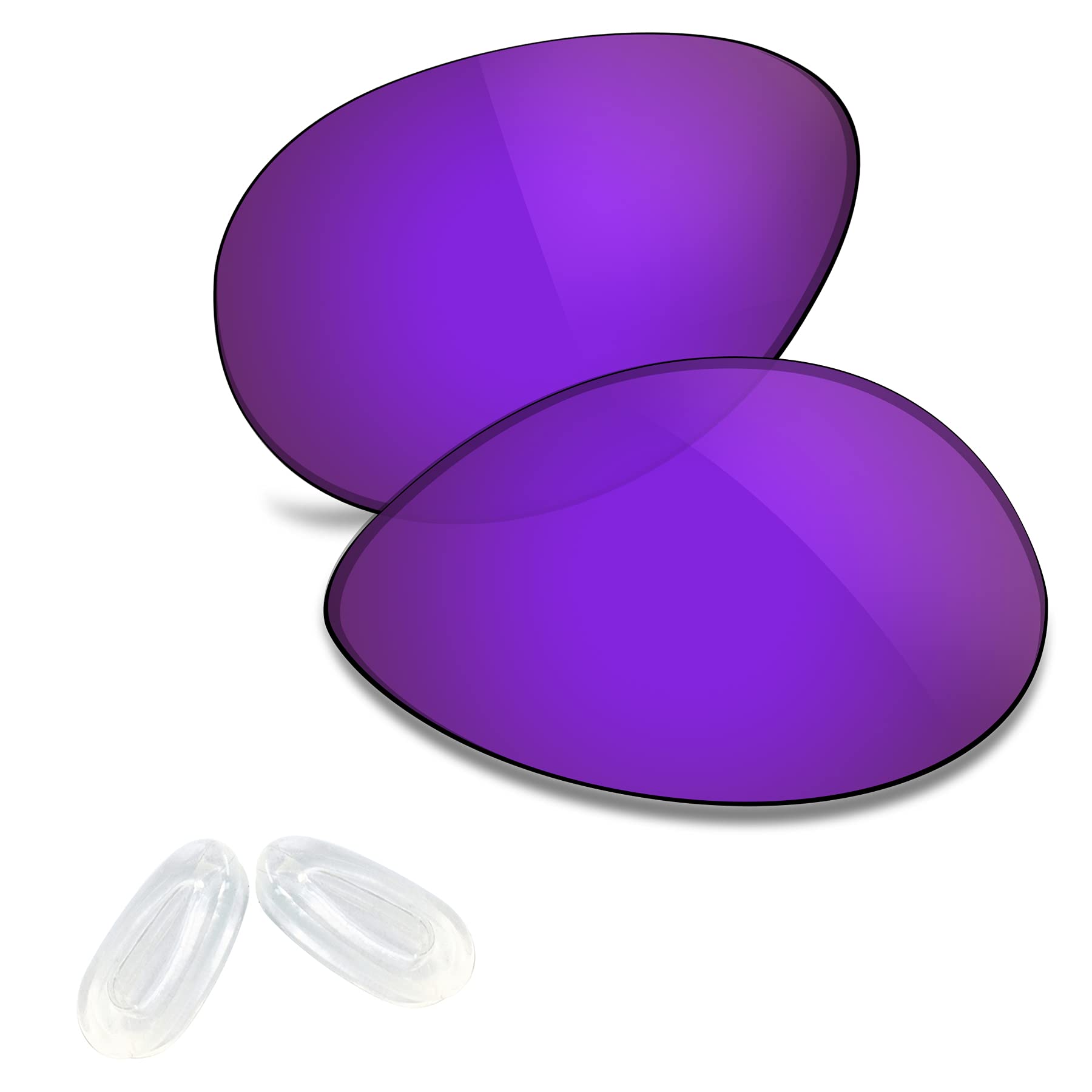 TRUSHELL Polarized Replacement Lenses & Nose Pad for Oakley Elmont M Sunglass