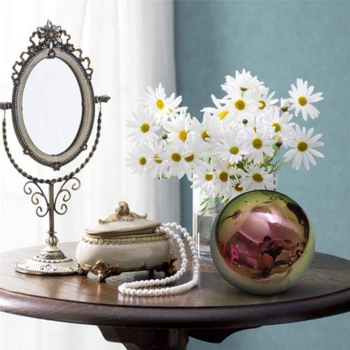 Aneil Stainless Steel Gazing Ball Seamless Mirror Balls Sphere Hollow for Outdoor Garden (200mm)