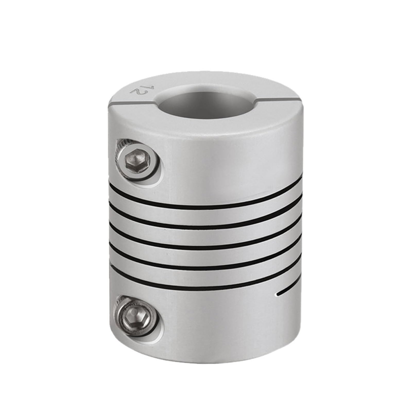 Rigid Coupling,Stainless Steel Rigid Coupling 1pcs D25L31 Motor Shaft Coupling Thread Encoder Stepper Motor Coupler Winding Coupling 3D Printer(5X6.35)