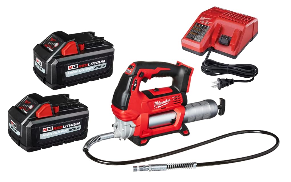 .. A ..¨̮　0424 Amazon.com: Milwaukee Grease Gun Kit, Tool Combo Included