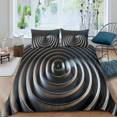 Sets linge de lit imprimé avec fermeture éclair double pratique - 2