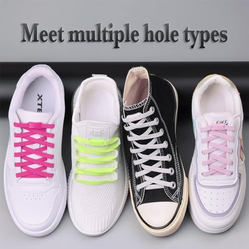 booyckiy no tie elastic shoelaces for kids adults adjustable tieless shoe lace