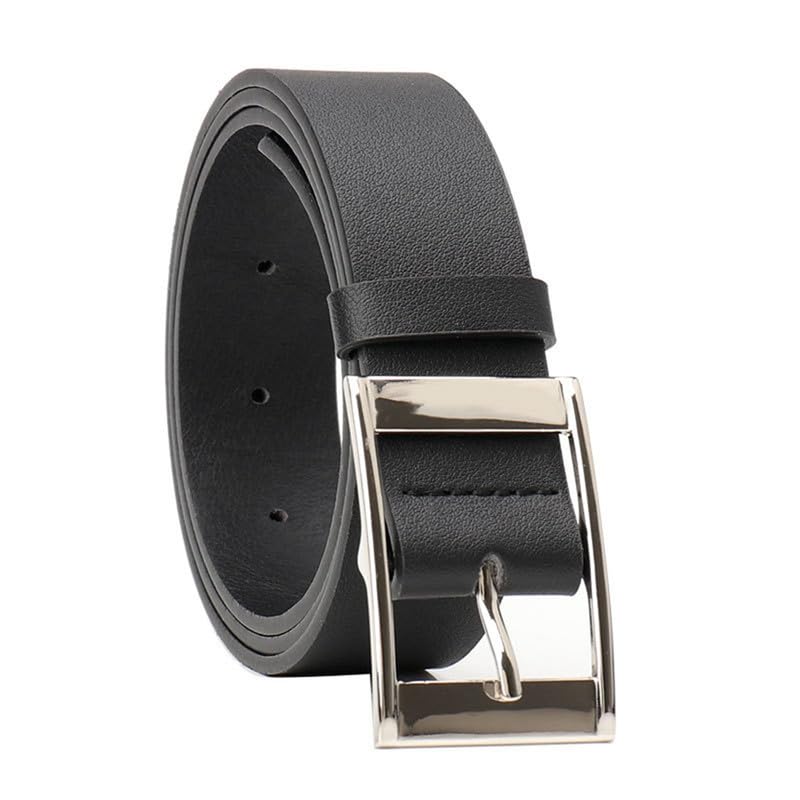 Pu Waist Belt for Women Pants Work Dress Jeans Ladies Waistband Square Buckle Belt Adjustable3