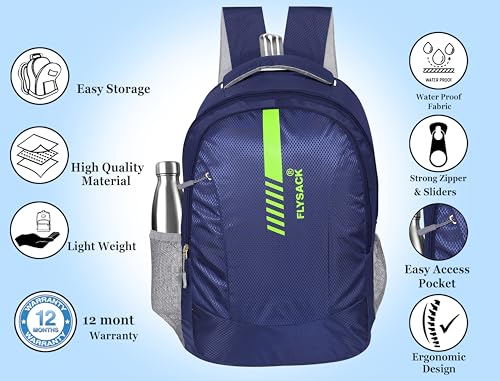 Image of Large 40 L Laptop Backpack Unisex Bag Office /School /College /Business 180