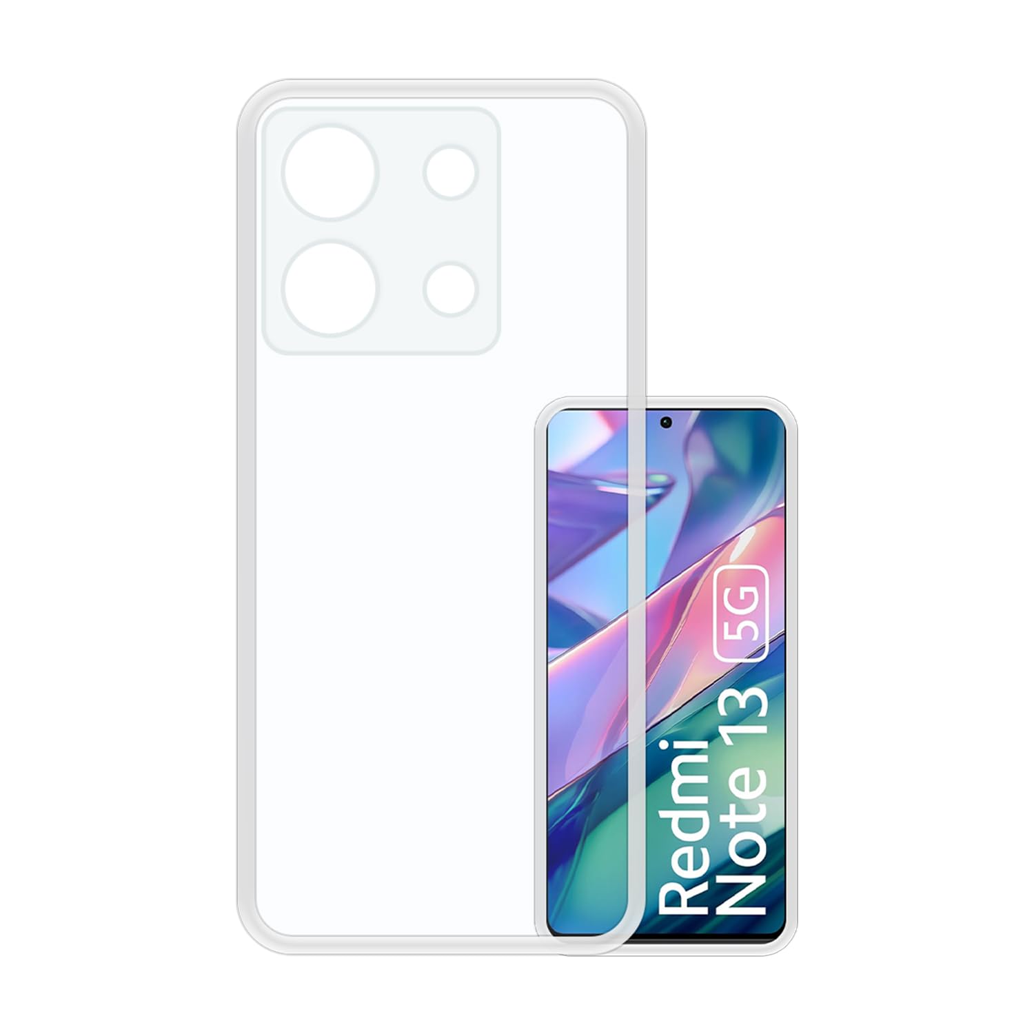 VIDO Transparent Back Case Cover for Mi Redmi Note 13 5G (Soft & Flexible & Camera Protection Back Case) (B0CRB7G7TJ) Amazon Price History, Amazon Price Tracker