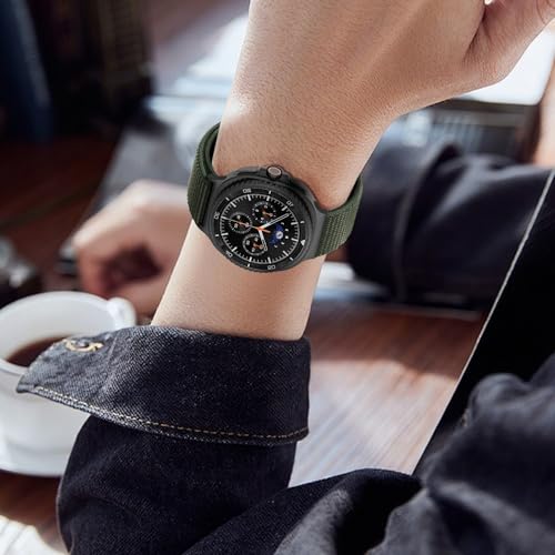 Image of 3 Pack Nylon Loop Band for Samsung Galaxy Watch 9 /8 40 /44mm 8 Classic 46mm