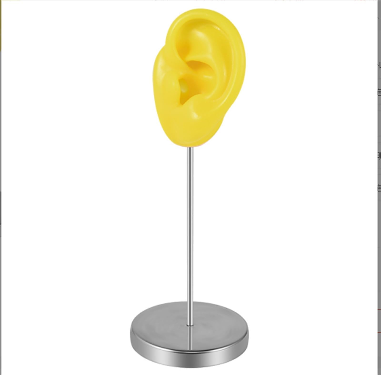 CVdrtyED Vanity Jewellery Stand Display Earring Display Stand Storage Rack Bracket Jewelry Desktop Ornaments Photography Props(Yellow)