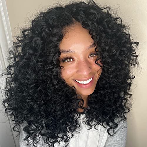 LOSMOEER Ocean Wave Crochet Hair 12 Inch, 8 Packs...
