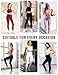 Leggings for Women - High Waisted Full Length Buttery Soft Yoga Pants for Workout Athletic Daily