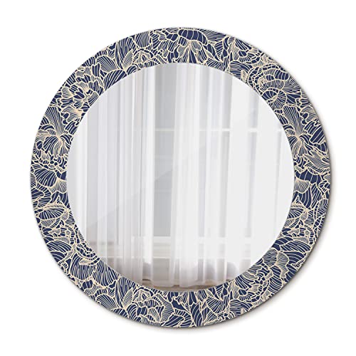 Miroir Intérieur Verre Ø60 cm à réflexion nette pour le bricolage
