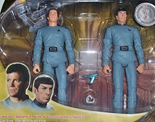 DIAMOND SELECT TOYS Star Trek: The Motion Picture Spock & Kirk Action Figure 2-Pack