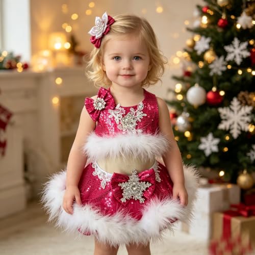 Image of Jenniferwu Toddler Infant Baby Newborn Little Girl's Pageant Party Birthday Dress
