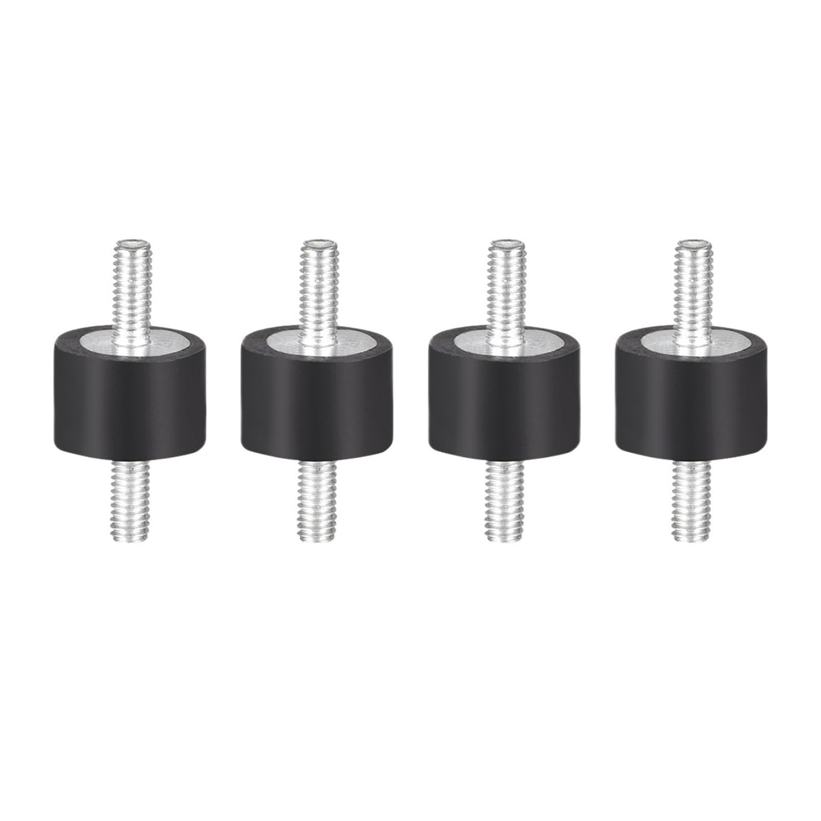 SHGUOMSC Rubber Studs Shock Absorber 4pcs M3/M4/M5/M6 Vibration Mounts Isolator Damper for Air Compressors Water(Size 2)