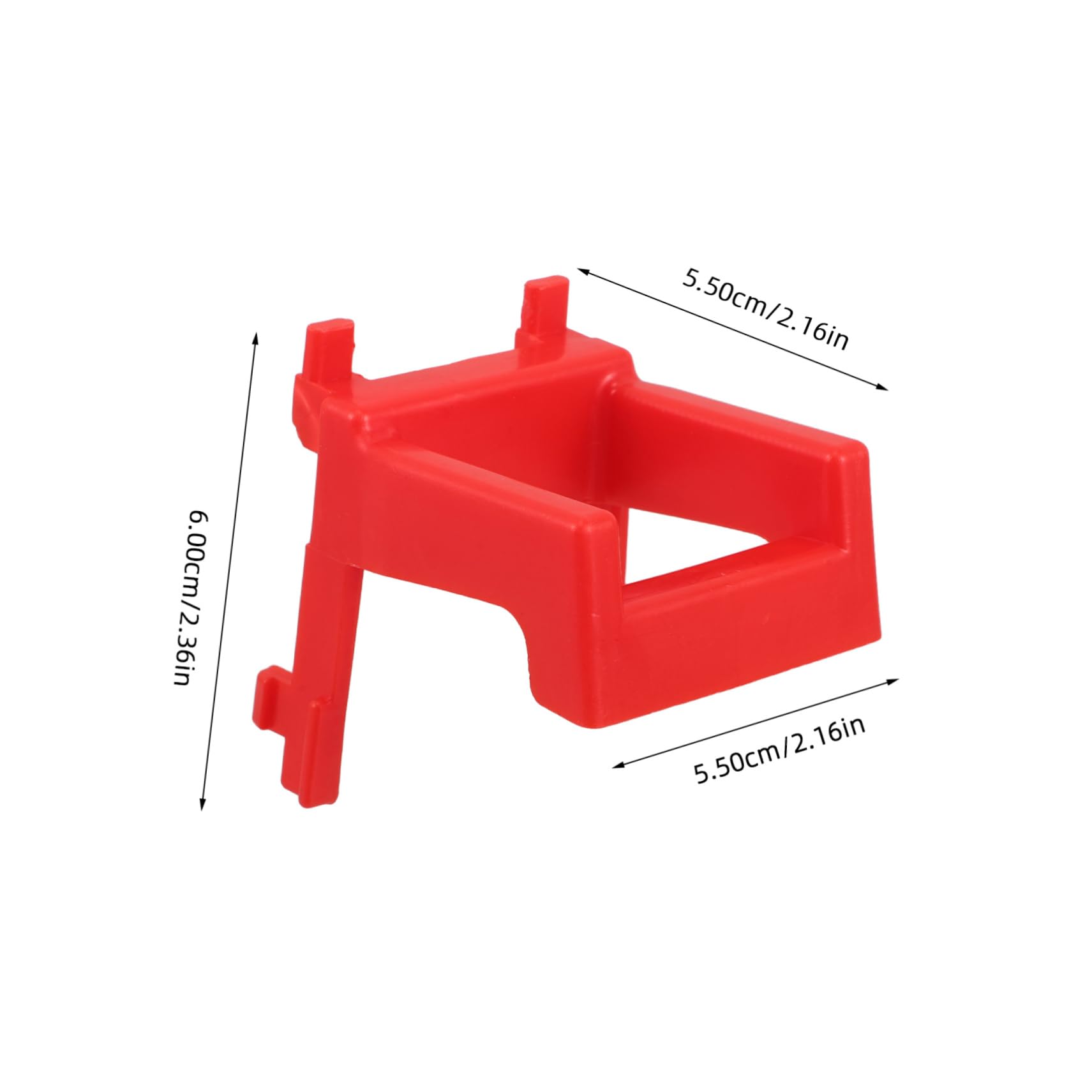 STOBAZA Versatile Wall Storage : Tool Wall Rack Pegboard Hook Spray Bottle Holder Decorative Hooks Plastic Hanger Quick Install Home Office Decor