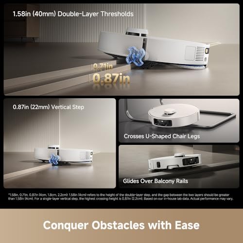 Image of DREAME Matrix10 Pro Robot Vacuum and Mop, Featuring Multi-Mop Switching Dock, Three-Solution Compartment, Detangling Brush, 30,000Pa Suction, 212F (100℃) Mop Self-Cleaning White