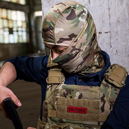 OneTigris Taktische Kopfhaube Sturmhaube Vollgesichtsmaske für Motorrad Fahrrad Ski Jagd