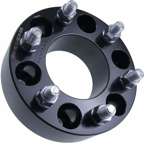 Miniatura 4 de 4 espaciadores de rueda de 2 pulgadas, 6 x 135, pernos de 14 x 2  Compatible con adaptadores Lincoln Navigator Mark LT