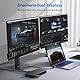 UGREEN Revodok Pro 209 Displaylink Docking Station Dual Display (2HDMI+2DP 4K@60Hz) für macOS M1 M2 MacBook & Windows (mit integriertem Treiber), kompatibel mit M4 Pro Mac mini