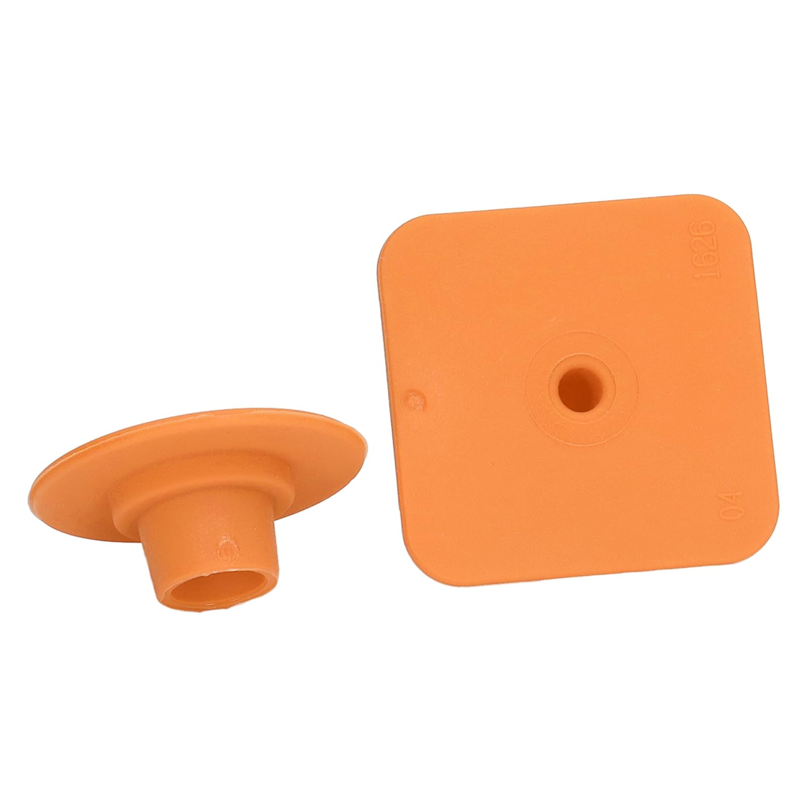 Cocoarm Etichetta Auricolare Etichetta Auricolare per Bovini in Poliuretano 100 Pezzi 32 X 32 Mm Marcatore Identificativo Vuoto per Suinetti Allevatori di Bestiame per Documenti di Allevamento