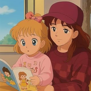 Reading with Theia and Mammy Titelbild