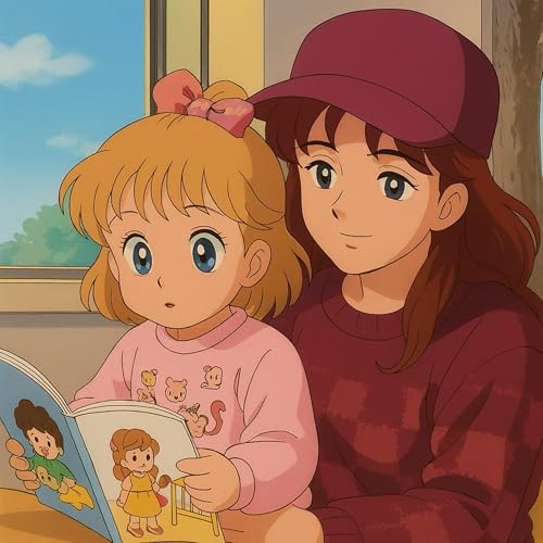 Reading with Theia and Mammy Titelbild