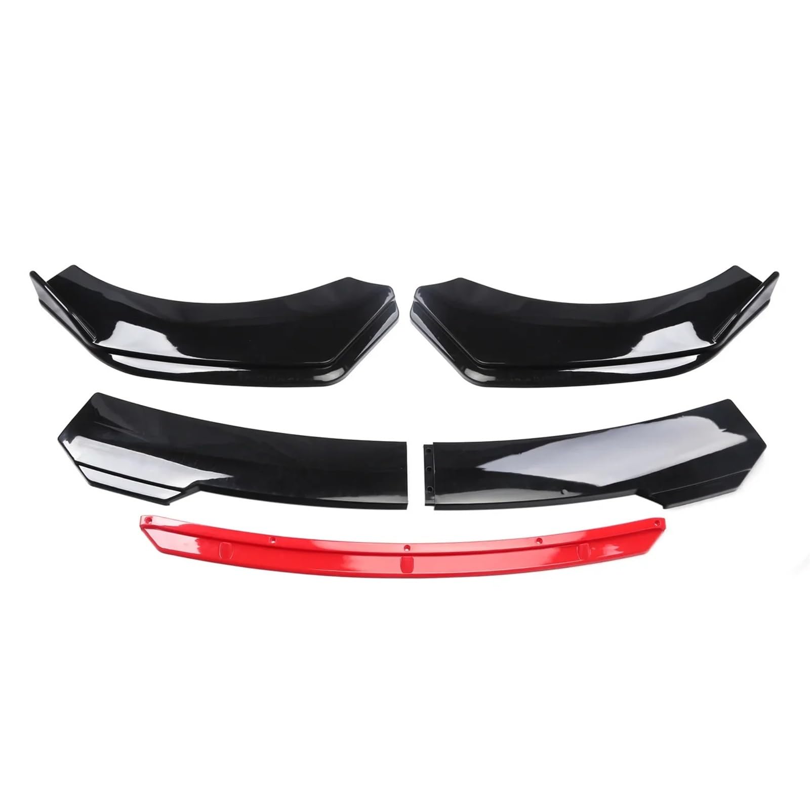 przedniego zderzaka Pasuje Do Land Range Rover Sport 2014-2022 Przedni Zderzak Samochodowy Spolier Lip Podbródek Dyfuzor Splitter Zestaw Przepustnicy Powietrza(Gloss Black)