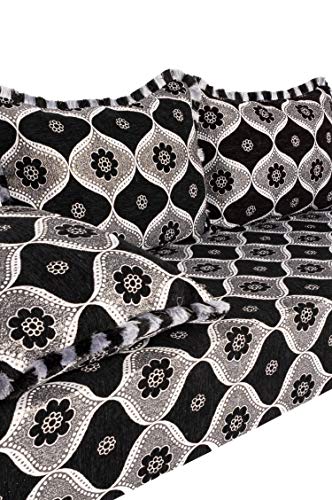 Orientalisches Sofa Couch Junus 200cm groß 3 Sitzer | Marokkanische Couchgarnitur für Wohnzimmer inklusive Sofakissen… – Bild 8