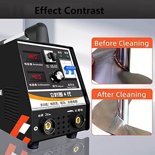 Weld Bead Electrolysis Cleaning Machine 3000W Stainless Steel Weld Bead Processor, Welding Seam