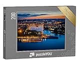 Gelegte Größe des 200-Teile-Puzzles: 48 x 36 cm