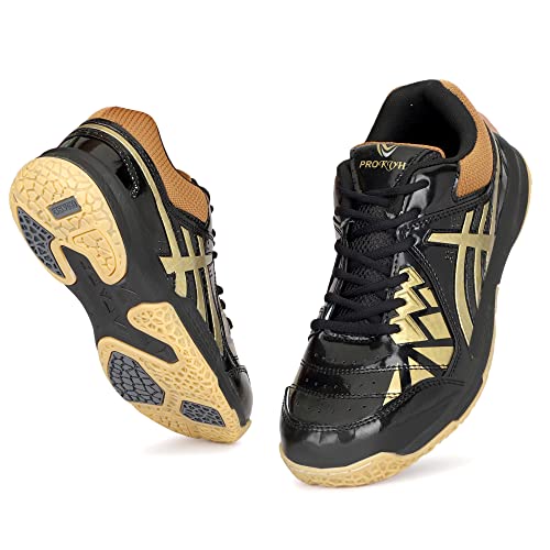 Image of PRO KVH Men's Non-Marking Power Cushion Training Shoes Athletic Shoes Anti-Slip Cushioning Synthetic Badminton, Table Tennis, Volleyball, Court Shoes