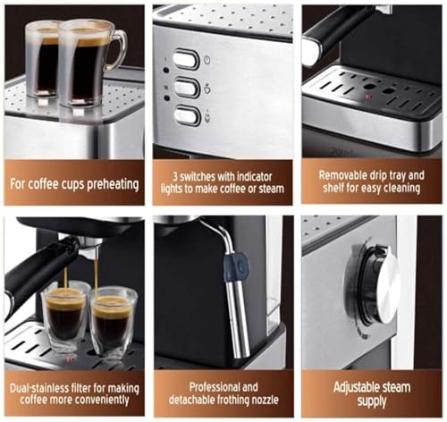 Cafetera de filtro con control de temperatura y tanque 1.5 L miniatura 7