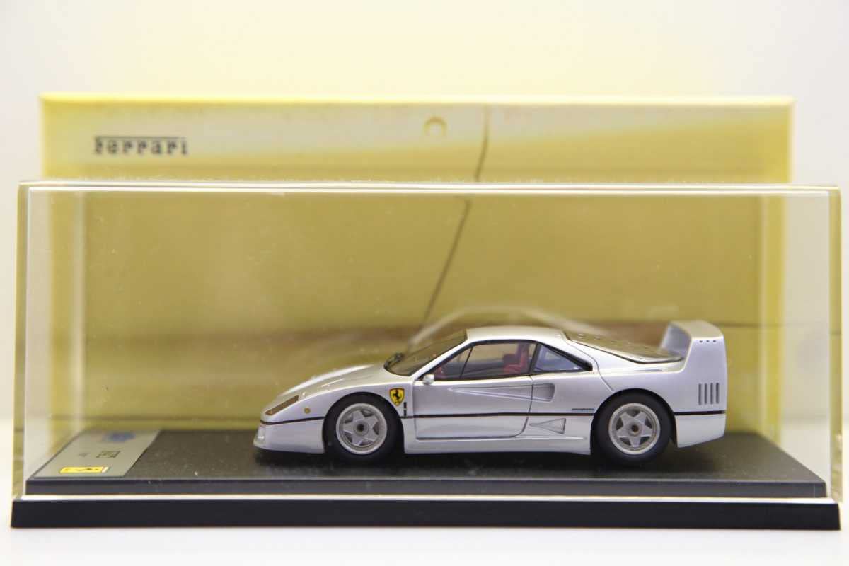 Amazon | BBR 1/43 フェラーリF40 ストリート 1987 シルバー 51ABA0A 