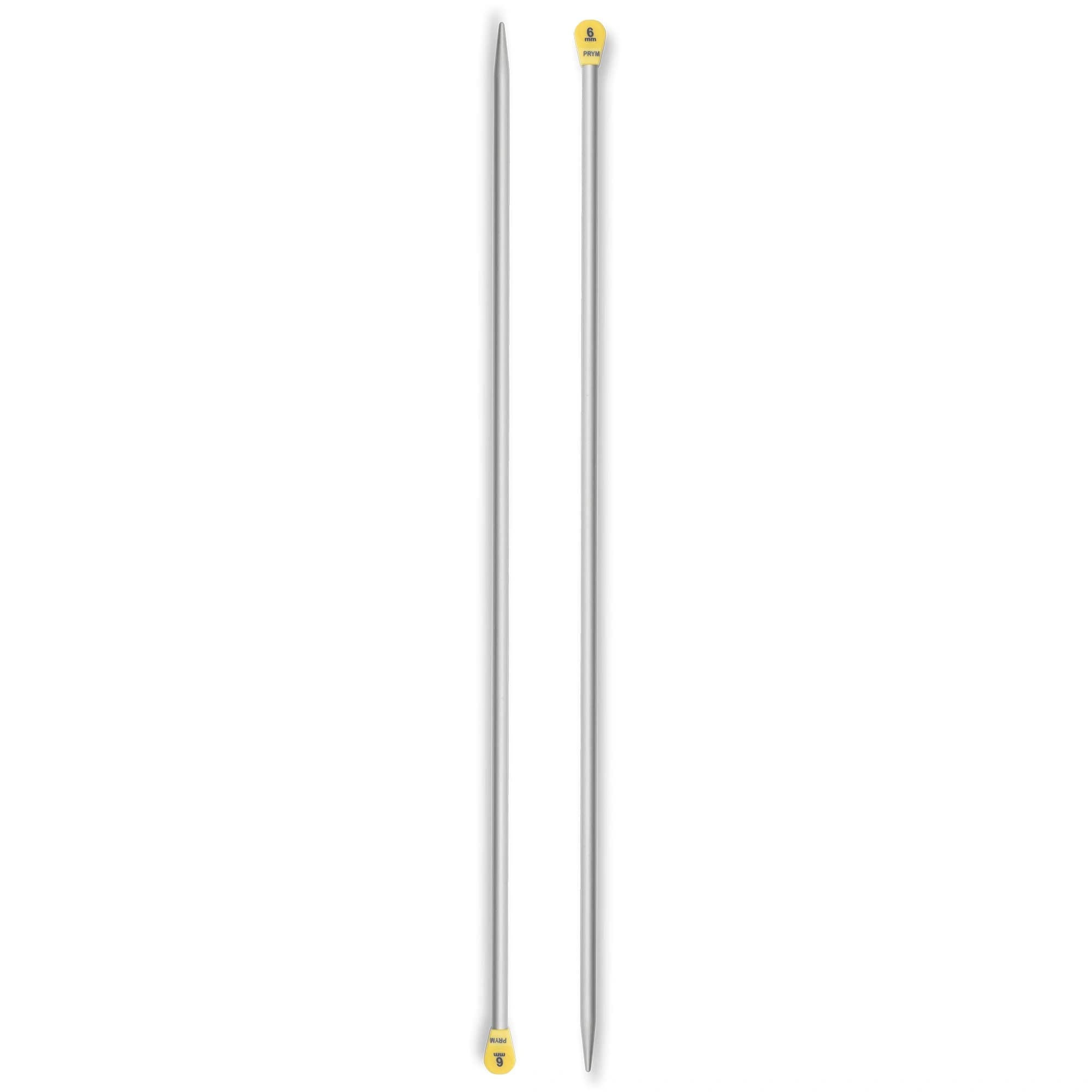 Prym Ferri Da Maglia In Alluminio – 35 Cm X 3,50 Mm, Leggeri Con Punta Arrotondata, Colore Argento - 2