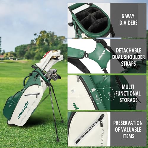 wosofe 6-Way PU Leather Tour Bag
