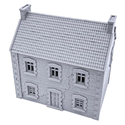EnderToys French Townhouse - DND Terrain - Scenery for 28mm Tabletop Miniatures