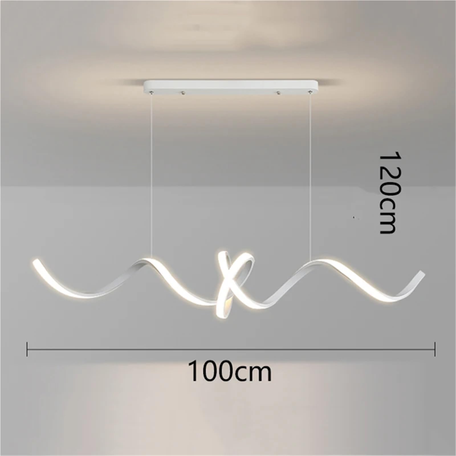 Nowoczesne oświetlenie LED do salonu, żyrandole LED do jadalni, oświetlenie wnętrza