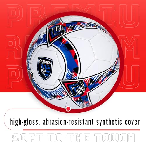 Image of Franklin Sports Official MLS Team Soccer Balls - Official Size 5 Soccer Balls - Regulation Size + Weight Soccer Ball for Kids + Adults - Boys + Girls Soccer Ball - Air Pump Included