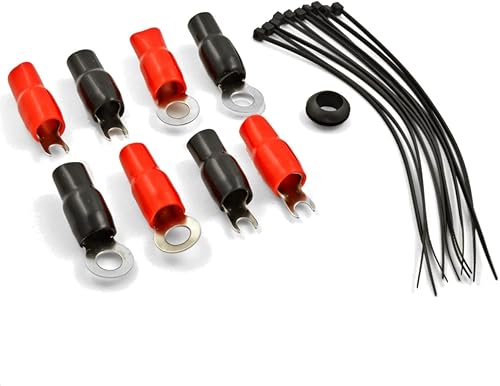 Miniatura 8 de Car Audio - Kit completo de amplificador de cable flexible y cable de calibre 4