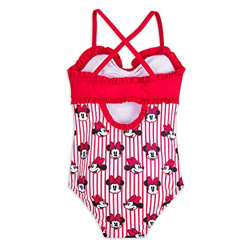 Disney Minnie Mouse Striped Swimsuit for Girls3