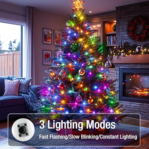 Image of 10 Pack Fairy Lights Battery Operated - 7ft 20 Led Twinkle Lights 3 Modes, Bulk Mini String Lights Waterproof for Mason Jars Vases DIY Party Wedding Decoration Christmas -Multi-Colored