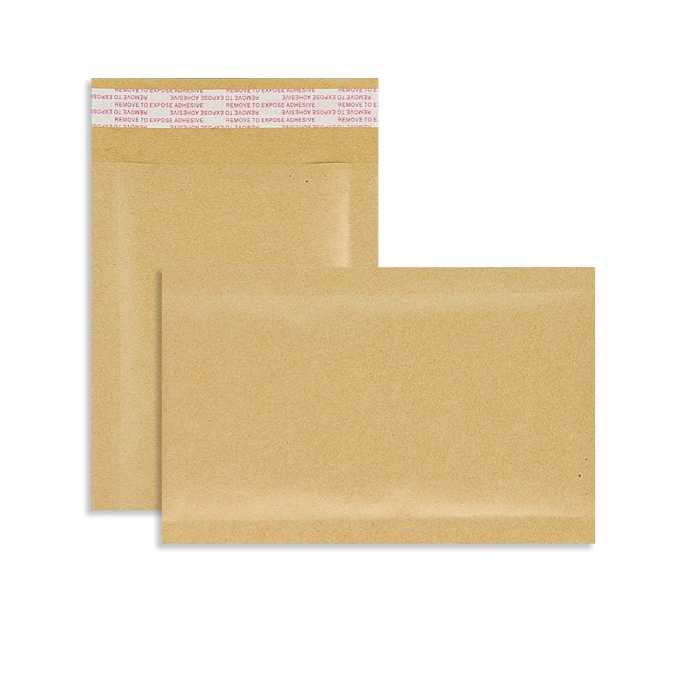 AKAR E2 Padded Envelopes Bubble-Lined Envelopes Gold Poly Bubble Mailers Postal Bags Quick & Easy Packaging Size 5-265x220mm E/2 (Pack of 20)