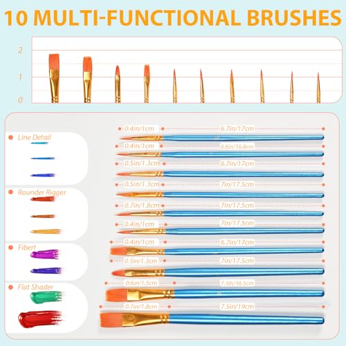 Image of S & E TEACHER'S EDITION 330 Pcs Paint Brush Set (Pack of 2)