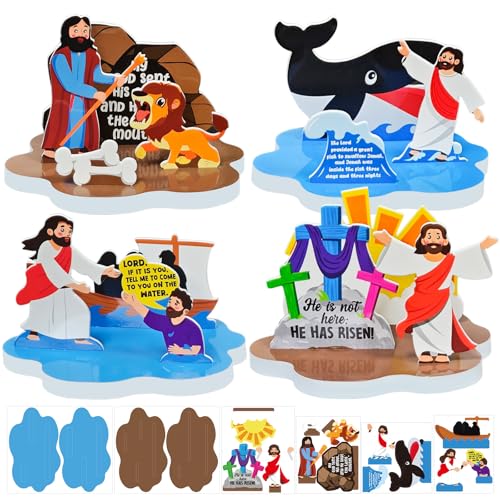 Cinrobiye 24 Set Religious Sunday School...