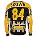 FOCO NFL Pittsburgh Steelers Player Portrait Ugly Sweater, Antonio Brown, Medium