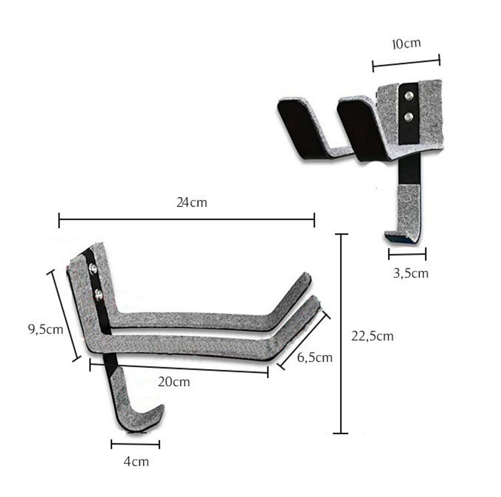 SUP-RACKy Supporto da Parete per SUP Stand Up Paddleboard Montaggio a Soffitto Staffa a Muro Tavola da Surf Longboard